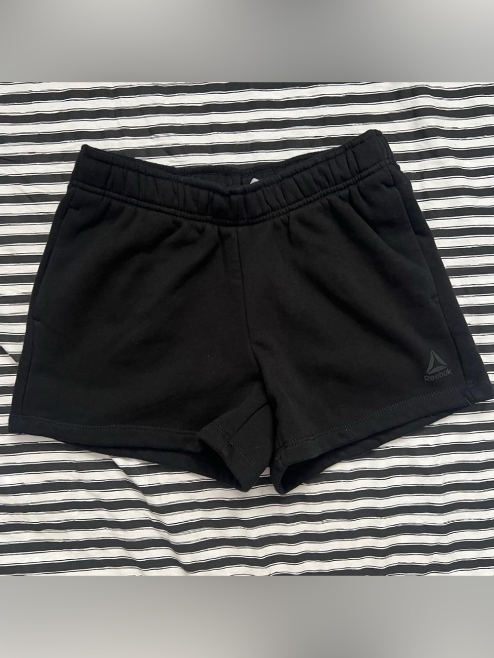 Reebok Women's Black Athletic Shorts